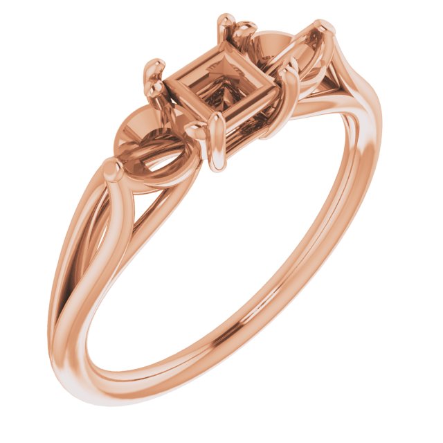 Three-Stone Engagement Ring