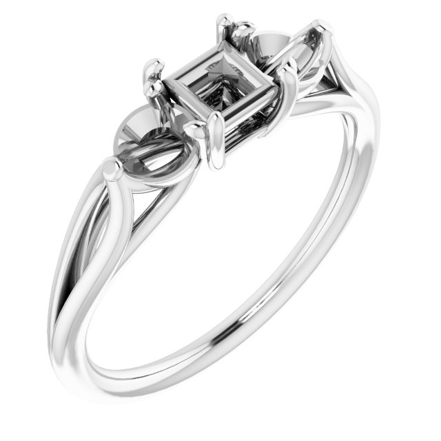 Three-Stone Engagement Ring