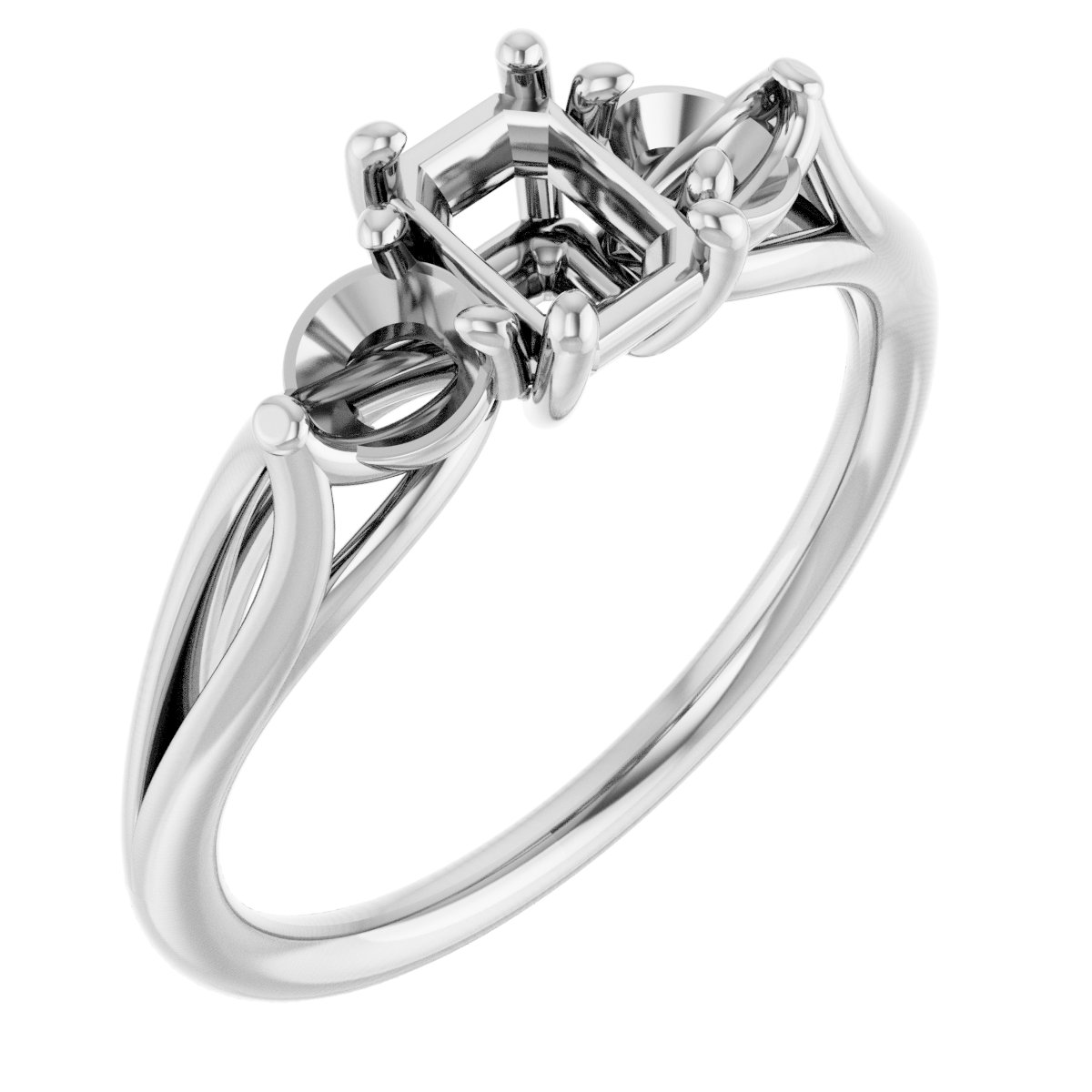 Three-Stone Engagement Ring