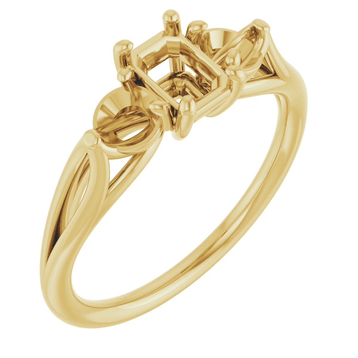 Three-Stone Engagement Ring