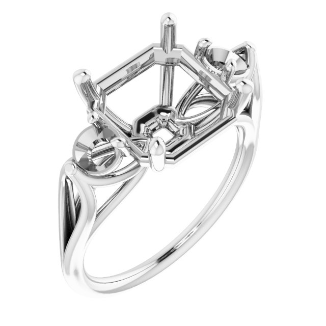 Three-Stone Engagement Ring