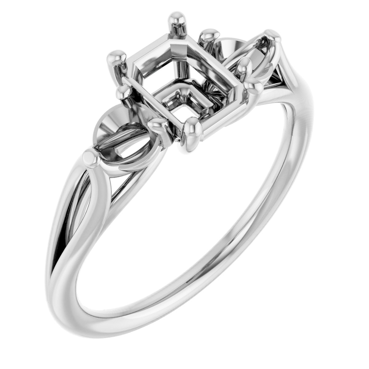Three-Stone Engagement Ring