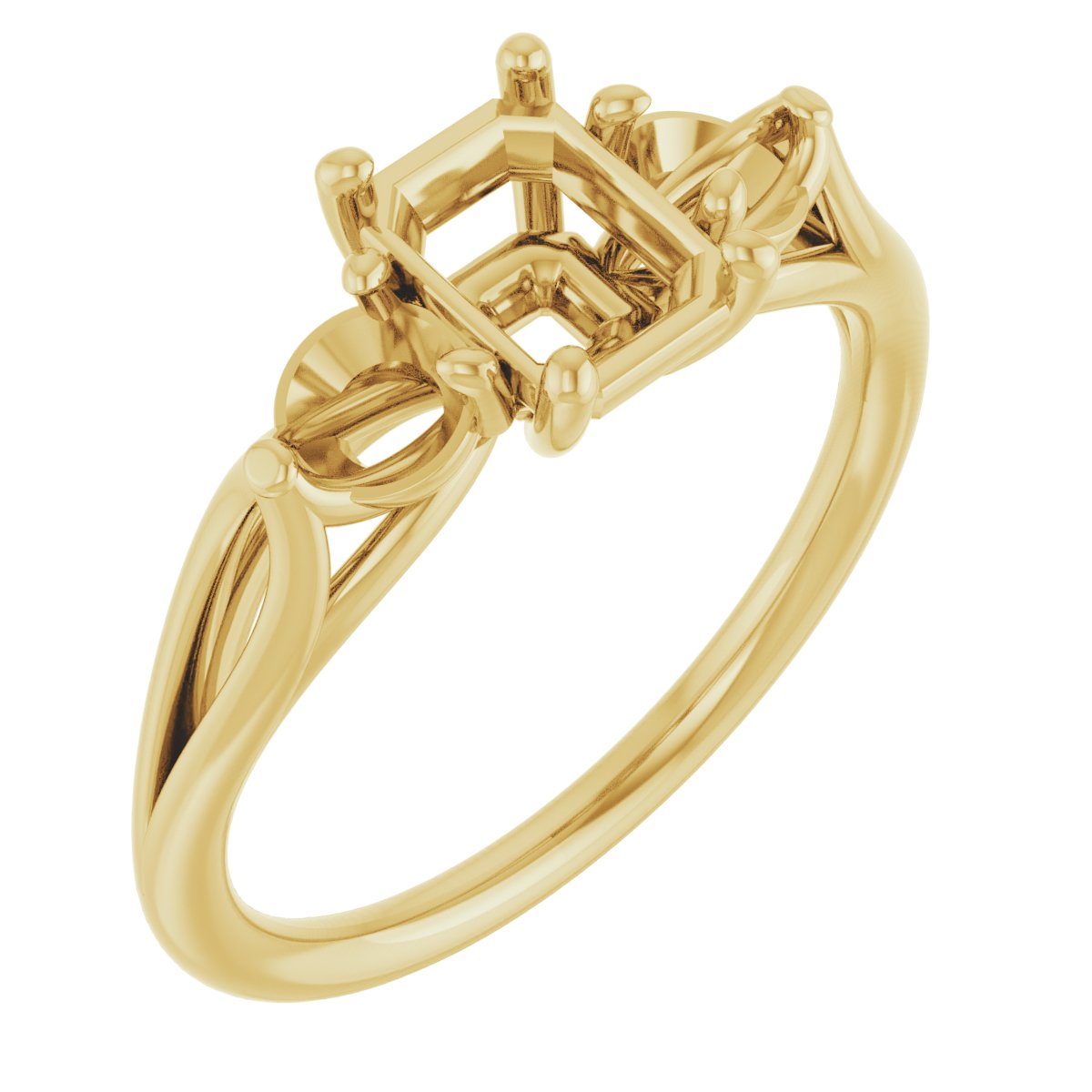 Three-Stone Engagement Ring