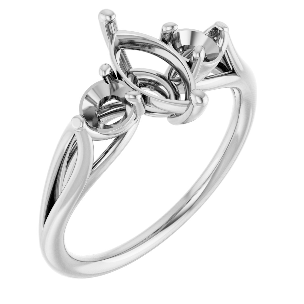 Three-Stone Engagement Ring