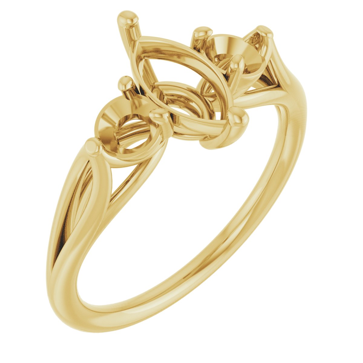 Three-Stone Engagement Ring