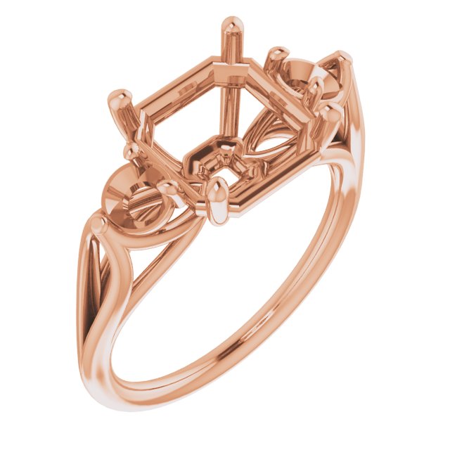 Three-Stone Engagement Ring