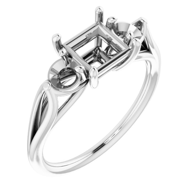 Three-Stone Engagement Ring