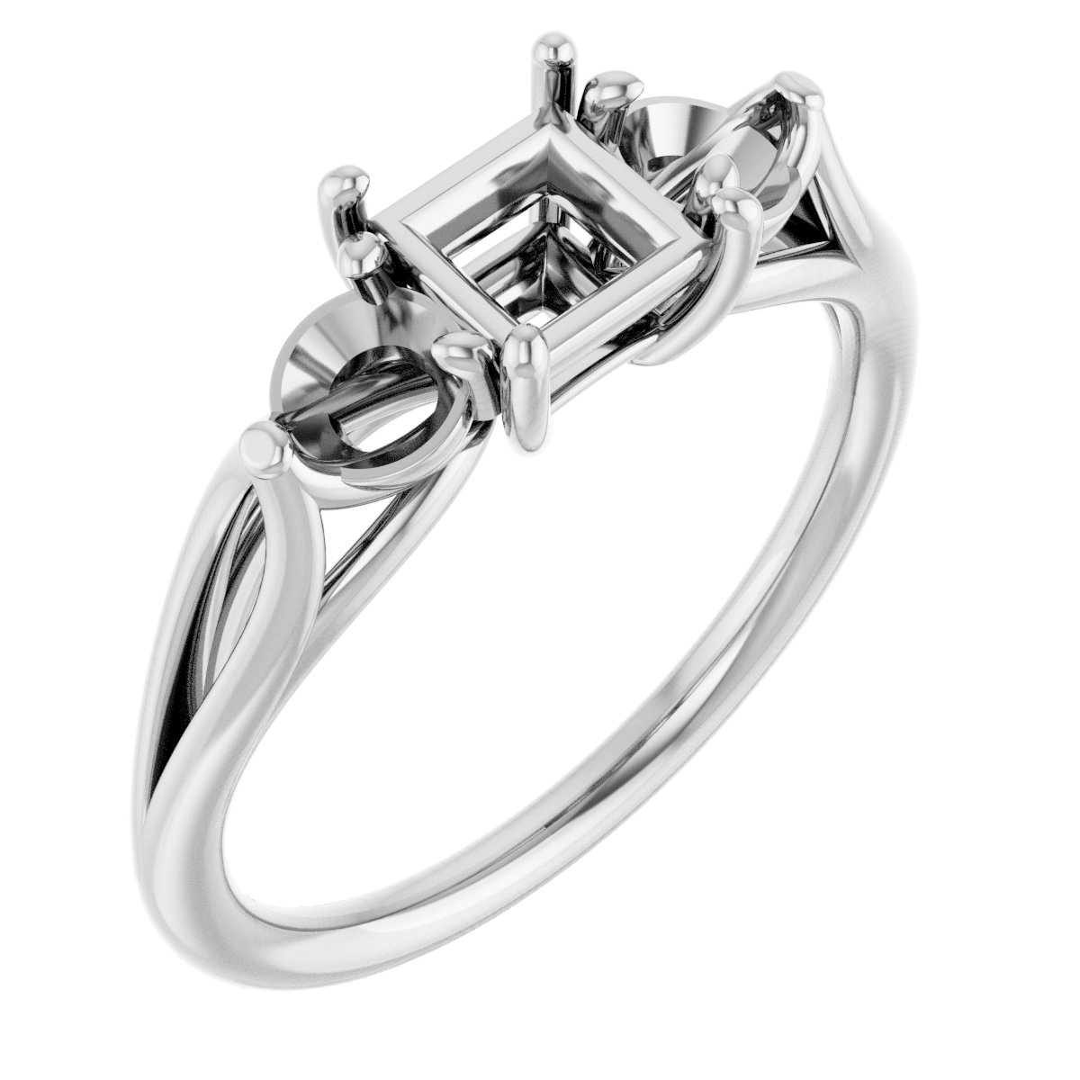 Three-Stone Engagement Ring