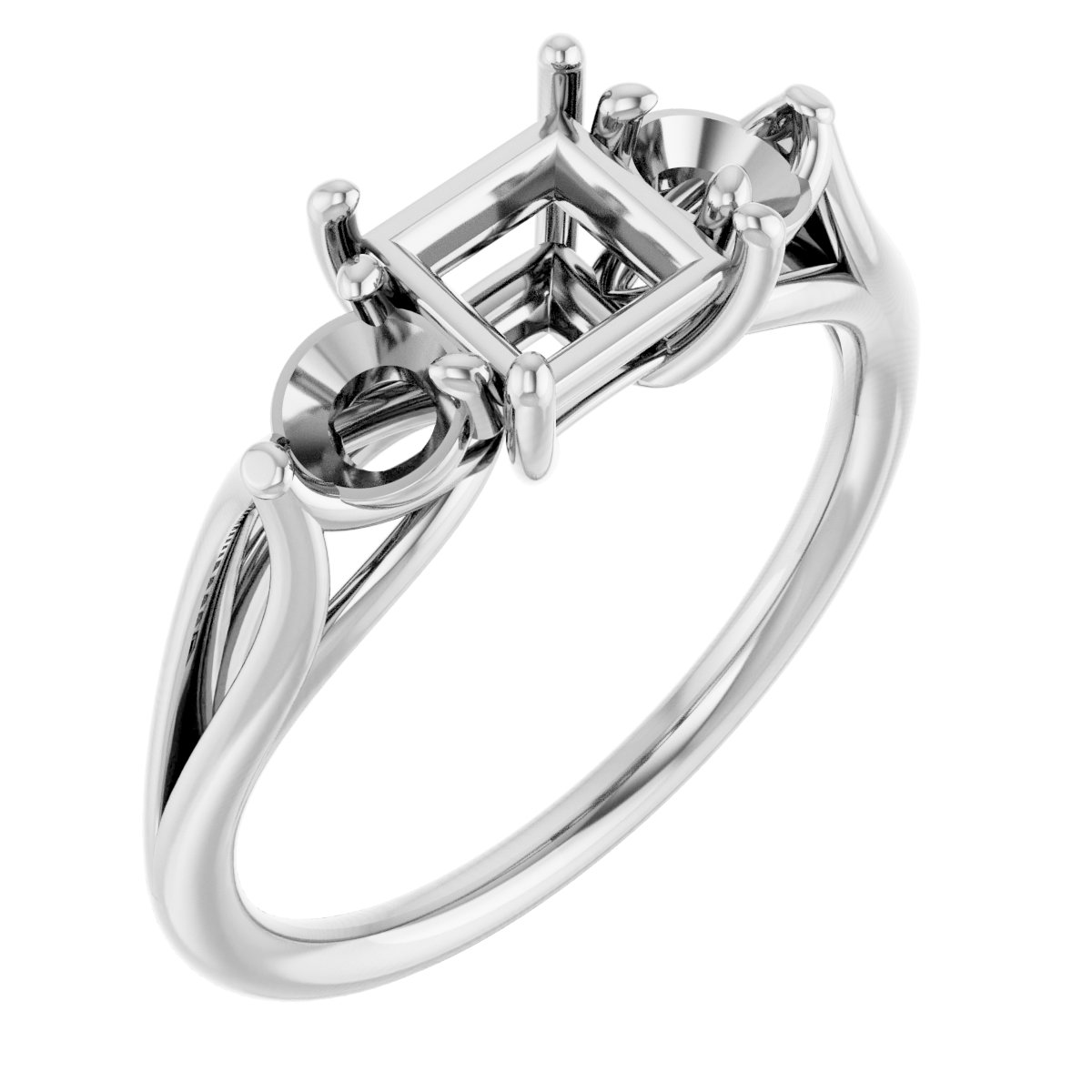 Three-Stone Engagement Ring