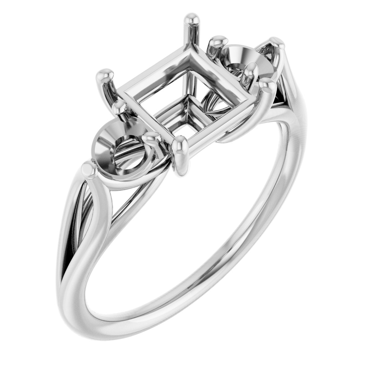 Three-Stone Engagement Ring