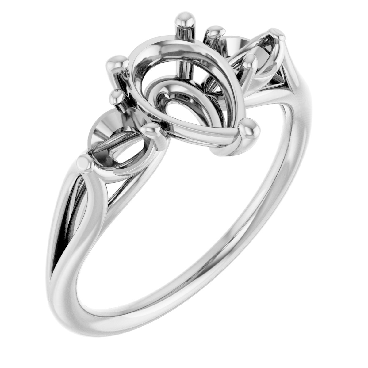 Three-Stone Engagement Ring