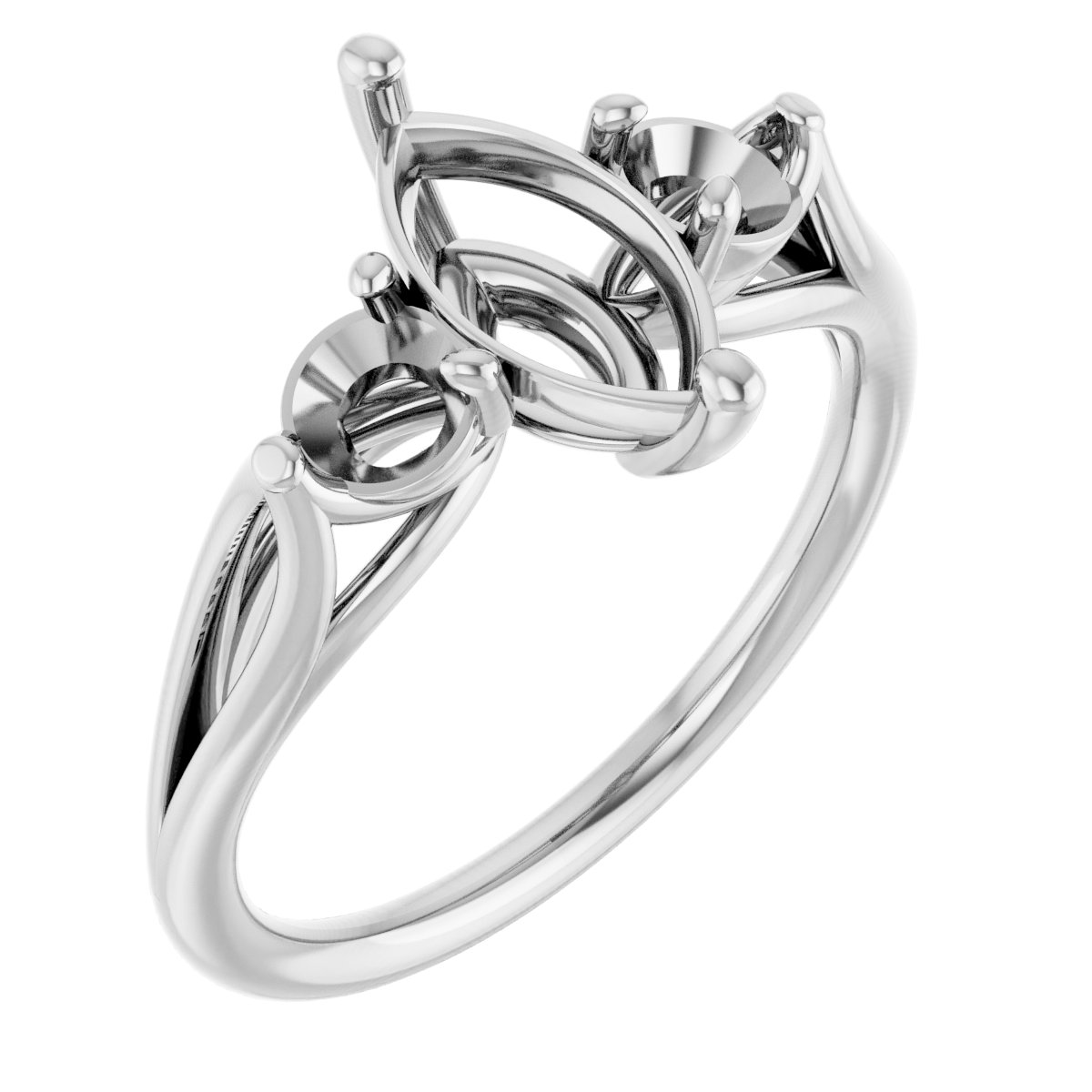 Three-Stone Engagement Ring