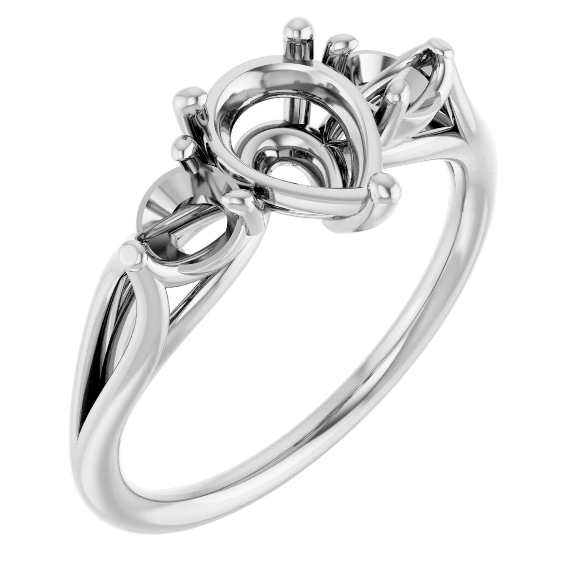 Three-Stone Engagement Ring