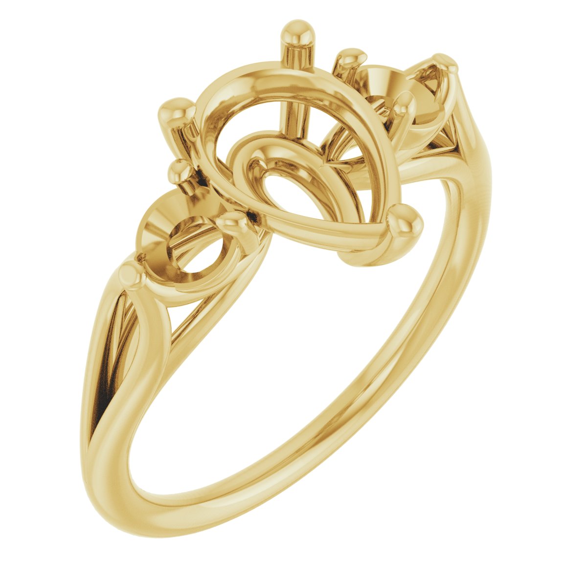 Three-Stone Engagement Ring