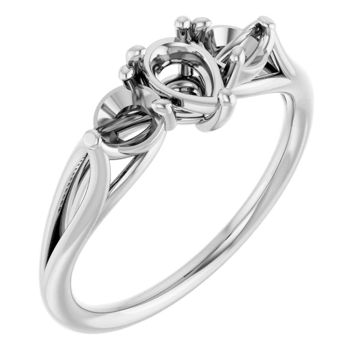 Three-Stone Engagement Ring