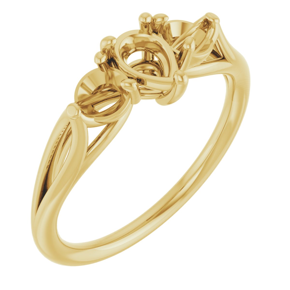 Three-Stone Engagement Ring