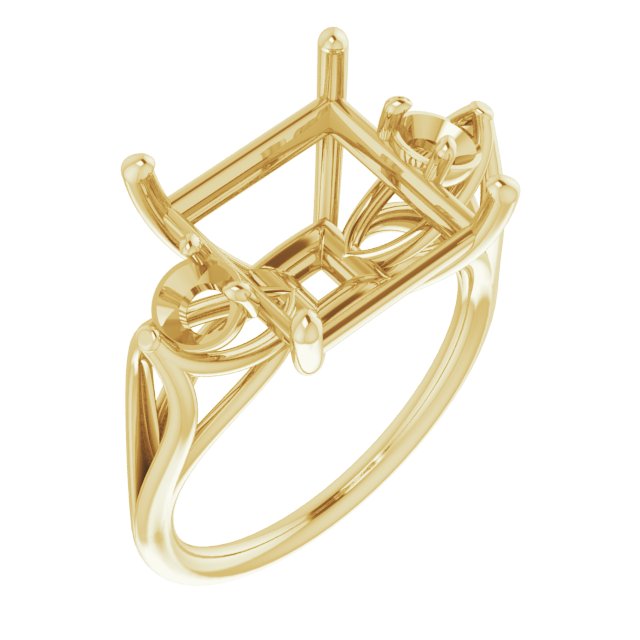 Three-Stone Engagement Ring