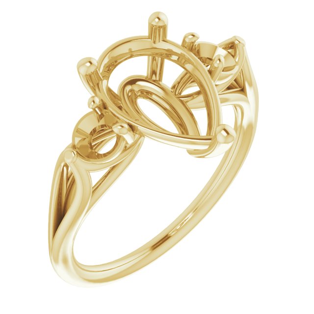 Three-Stone Engagement Ring