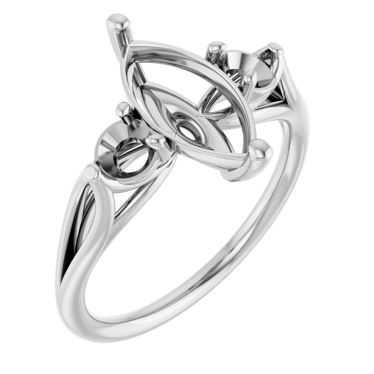 Three-Stone Engagement Ring