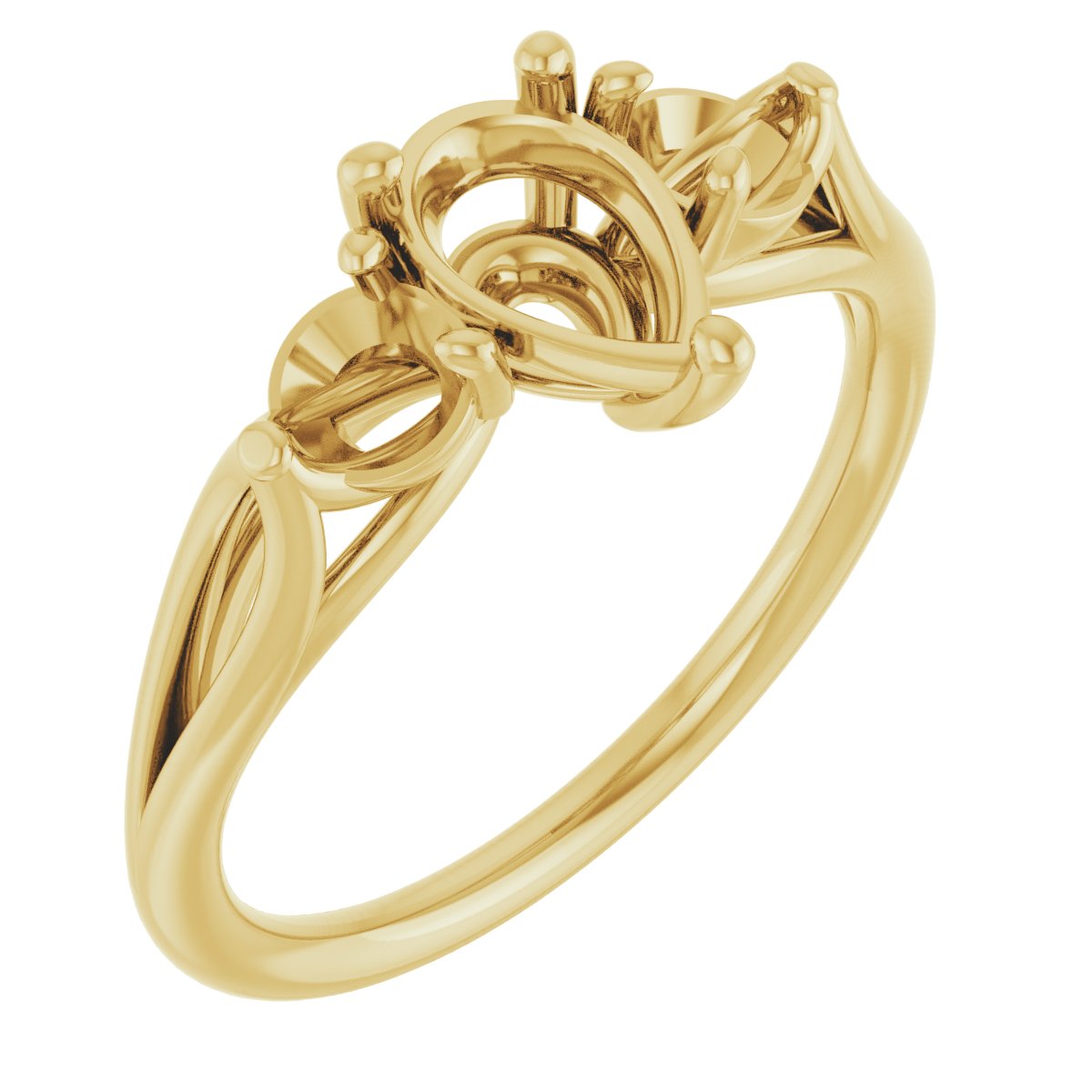 Three-Stone Engagement Ring