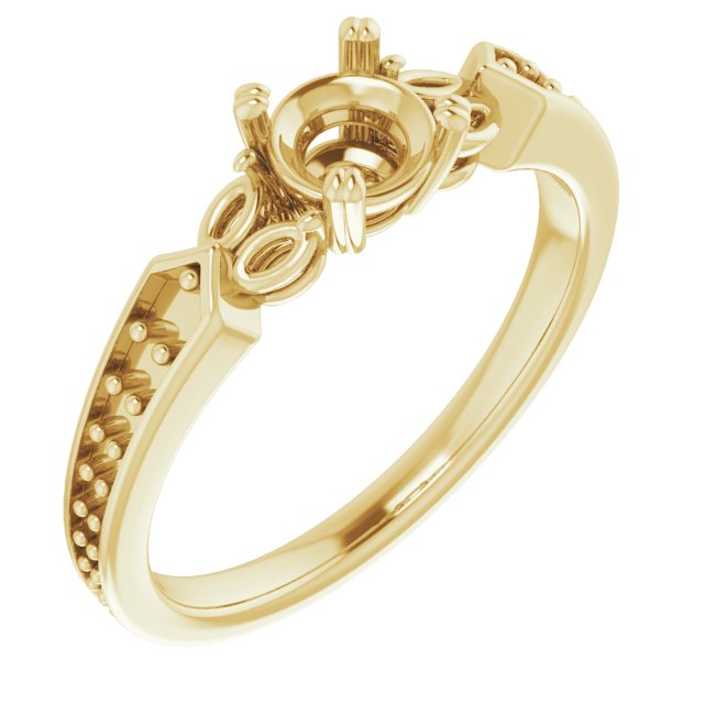 14k Yellow Gold