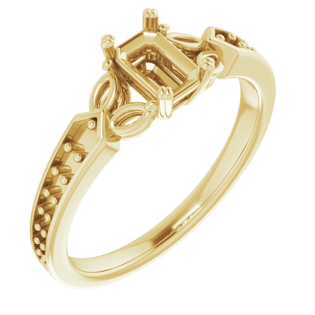 14k Yellow Gold