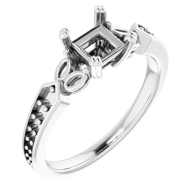 14k White Gold