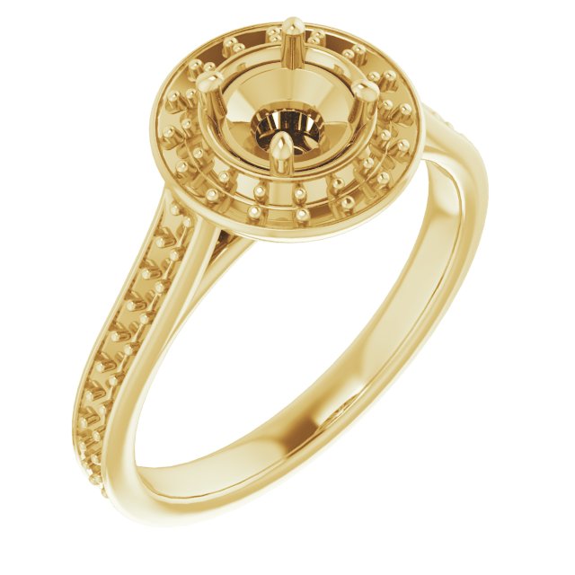 14k Yellow Gold