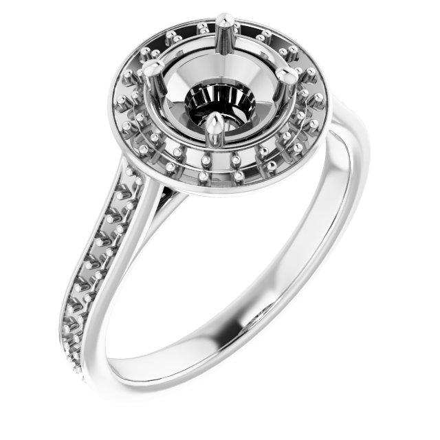 Halo-Style Ring