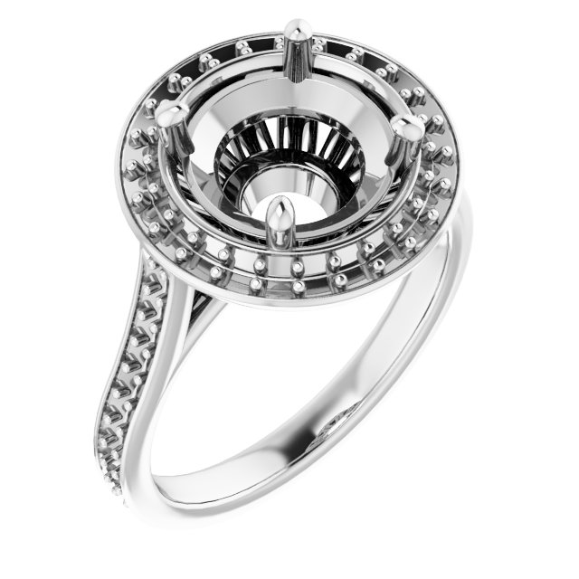 Halo-Style Ring