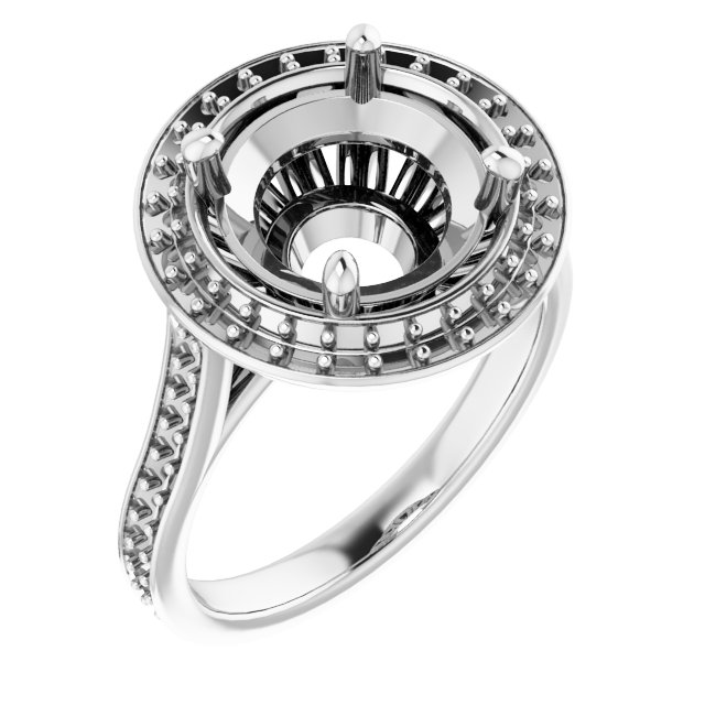 Halo-Style Ring