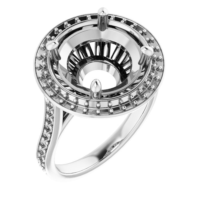 Halo-Style Ring