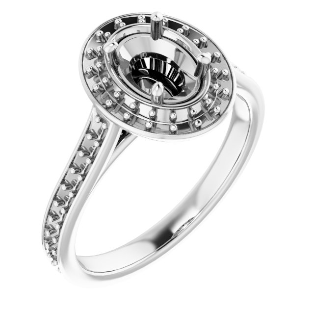 Halo-Style Ring