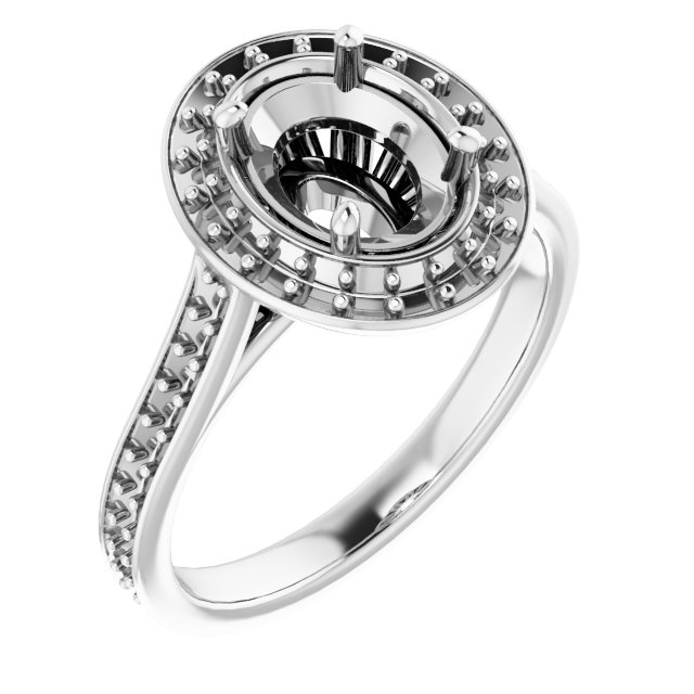 Halo-Style Ring