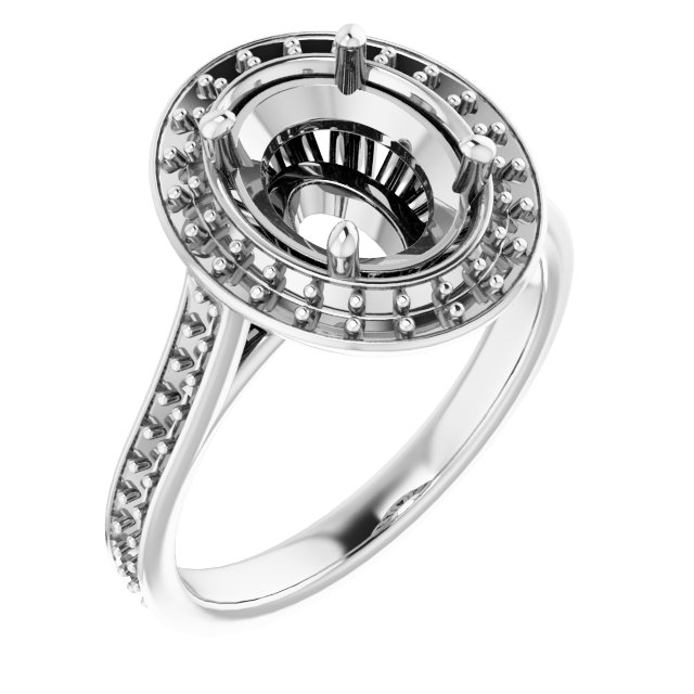 Halo-Style Ring