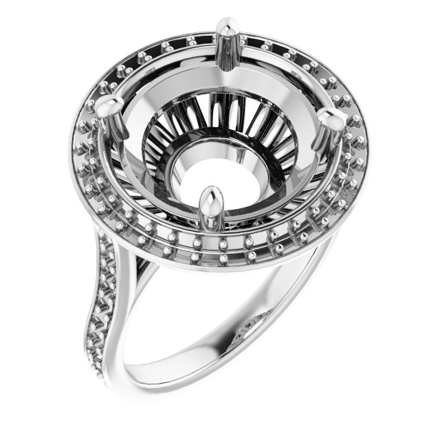 Halo-Style Ring