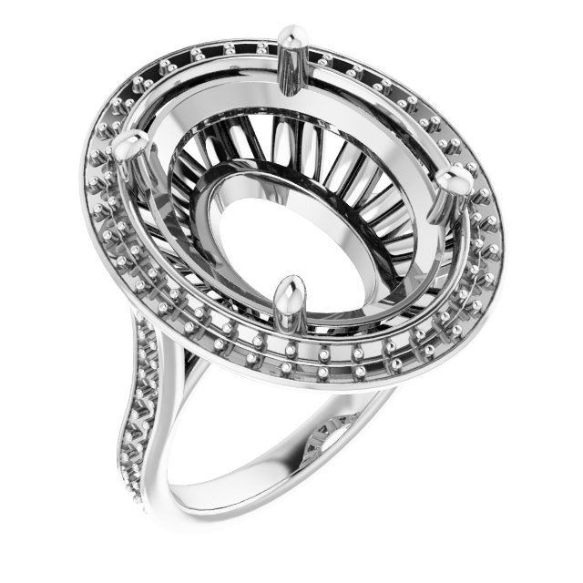 Halo-Style Ring