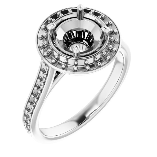 Halo-Style Ring