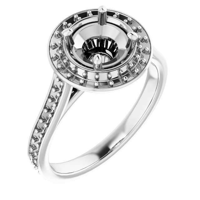 Halo-Style Ring