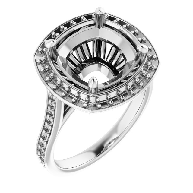 Halo-Style Ring