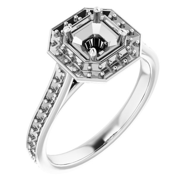 Halo-Style Ring