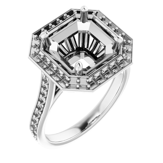 Halo-Style Ring