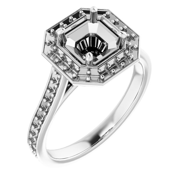 Halo-Style Ring