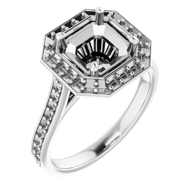 Halo-Style Ring