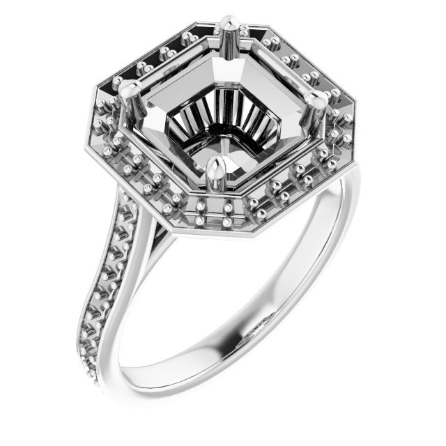 Halo-Style Ring