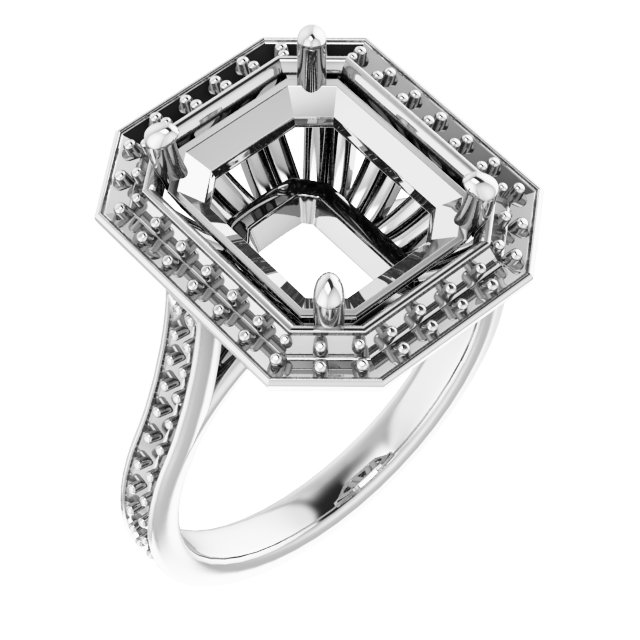 Halo-Style Ring
