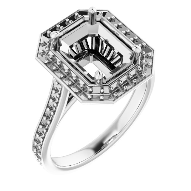 Halo-Style Ring