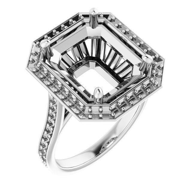 Halo-Style Ring