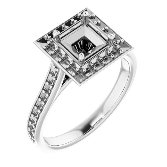 Halo-Style Ring