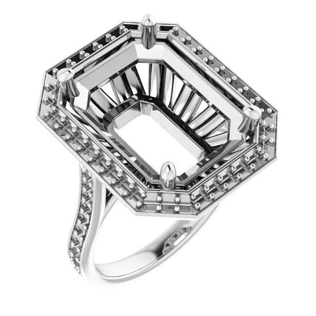 Halo-Style Ring